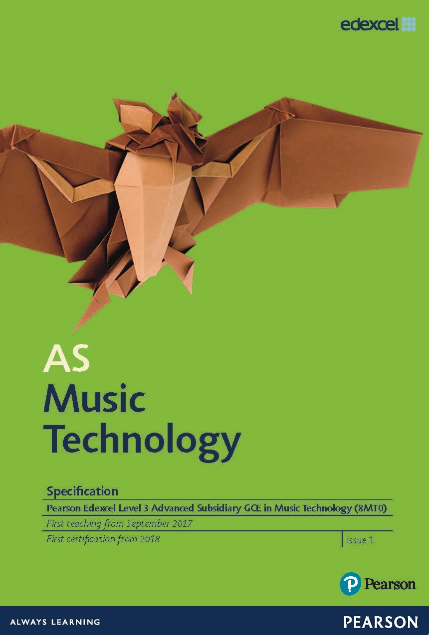 Link to AS Music Technology specification page