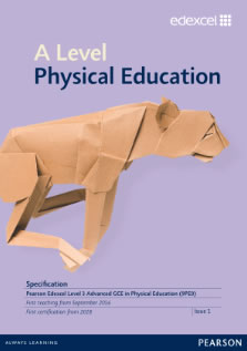 Link to A level Physical Education specification page