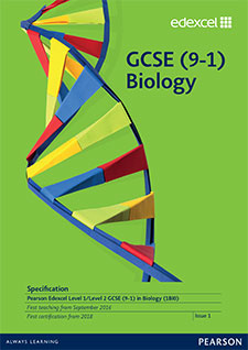 Link to Edexcel GCSE Sciences (2016) specification page
