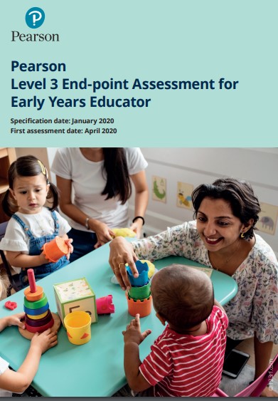 Pearson Level 3 End-point Assessment for Early Years Educator