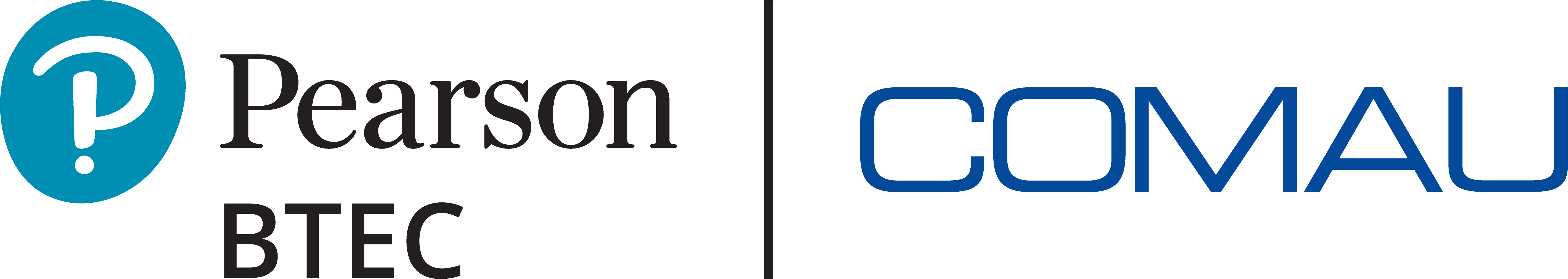 Pearson and Comau partnership logo