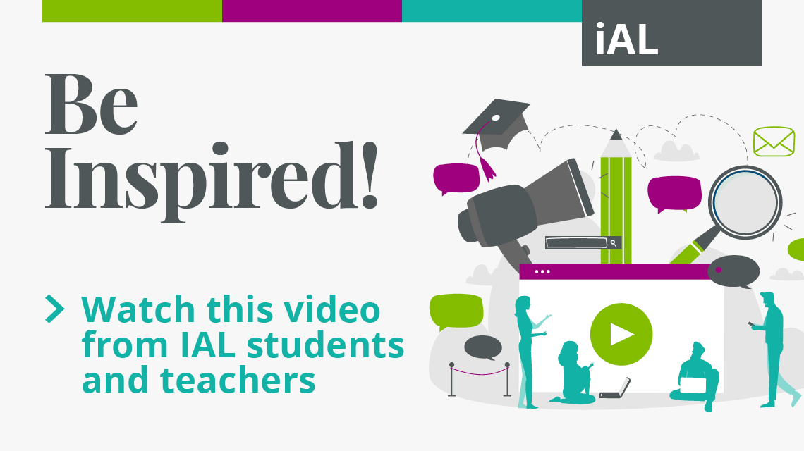 Watch this video from IAL students and teachers