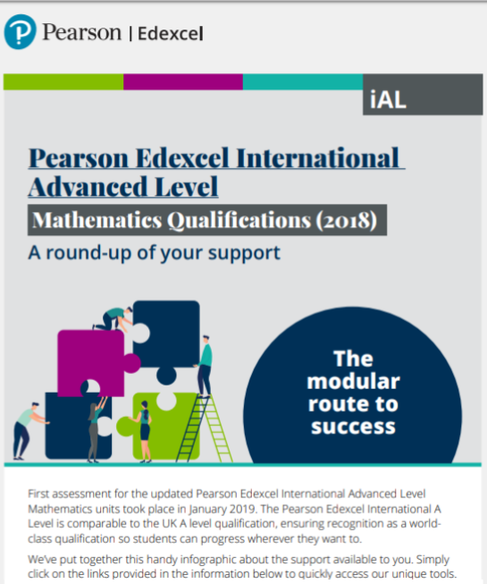 PEDX Infographic IAL Maths