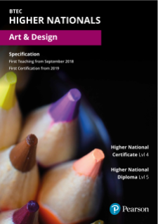 BTEC Higher Nationals in Art and Design: specification