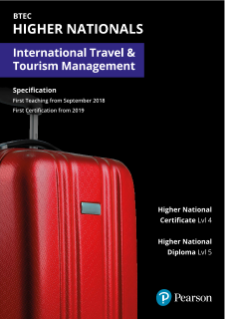 International Travel and Tourism Management - Certificate specification
