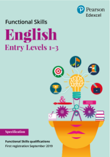 Pearson Edexcel Functional Skills English - Entry Level 1-3 specification