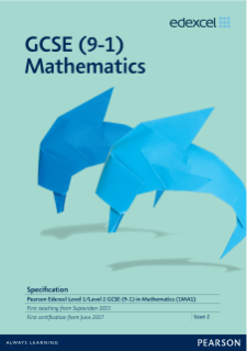 GCSE Mathematics 2015 specification