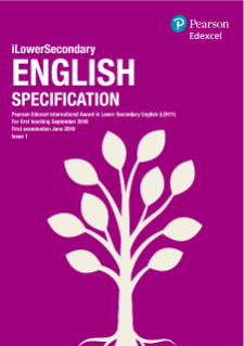 Pearson Edexcel International Award in Lower Secondary English (LEH11)