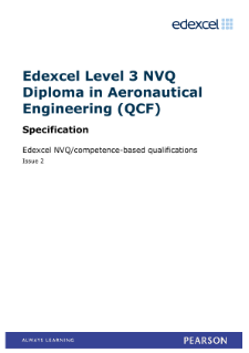 NVQ Diploma in Aeronautical Engineering specification
