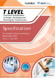 T Level Design, Surveying and Planning for Construction specification 