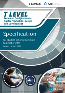 T Level Digital Production Design and Development specification