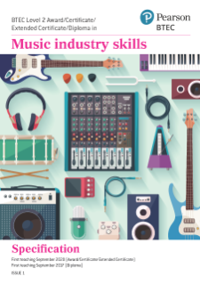 Specification - BTEC Level 2 in Music industry skills