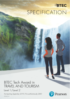 BTEC Tech Award in Travel and Tourism specification