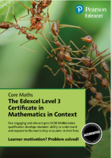 Guide - Edexcel Level 3 Certificate in Mathematics in Context