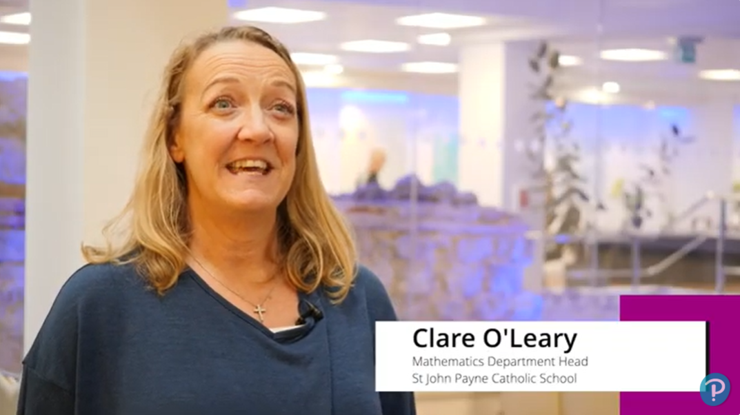 Claire O'Leary from St John Payne Catholic School