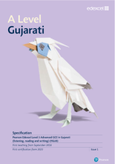 A level Gujarati