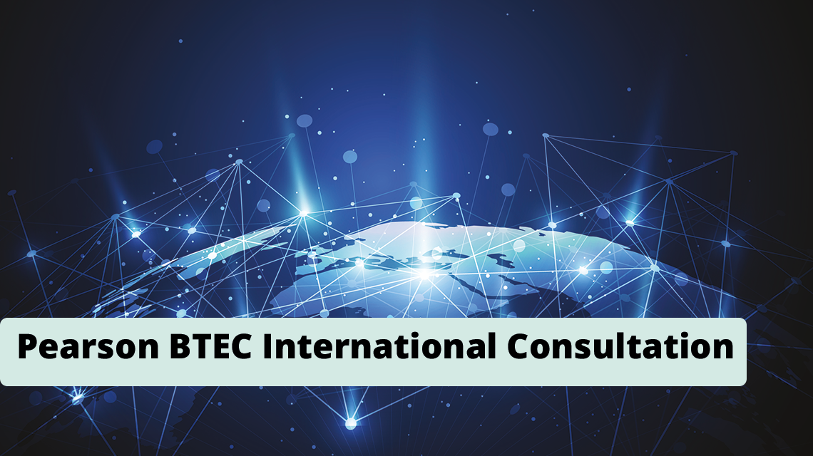 Pearson BTEC International Consultation Web banner V1