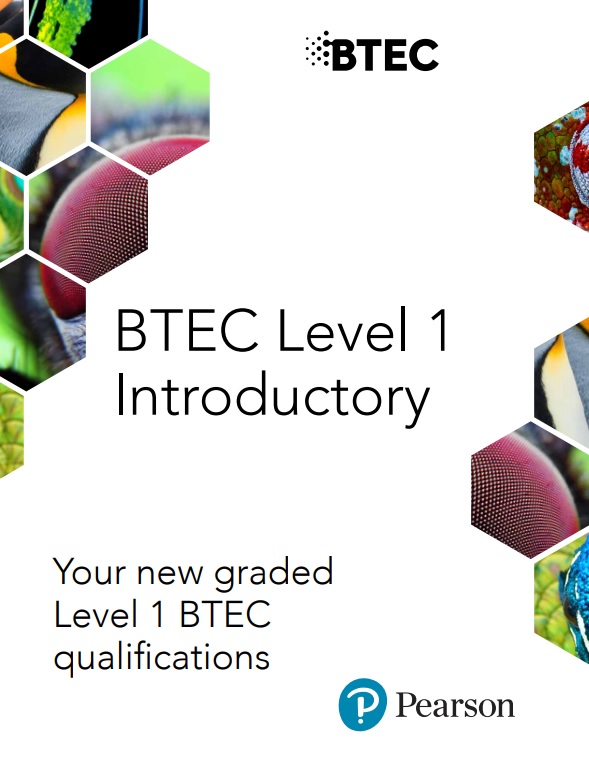 Overview Guide - BTEC Below Level 2 qualifications