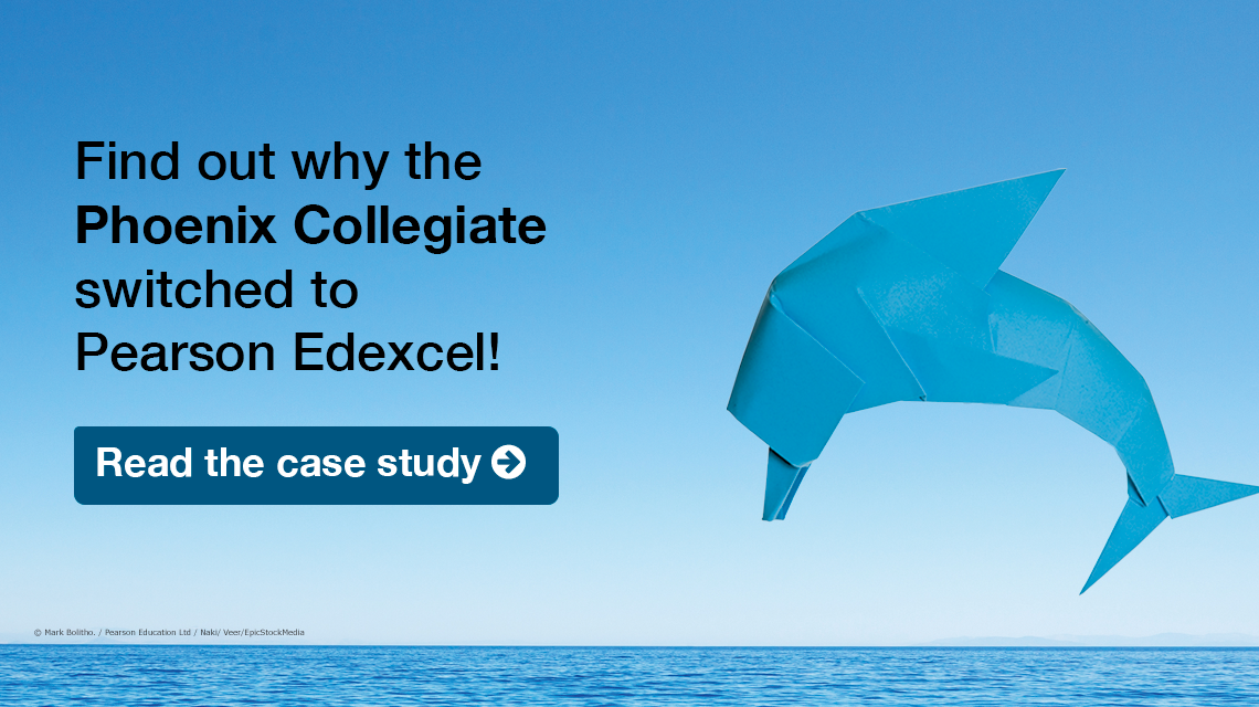 Find out why the Phoenix Collegiate switched to Pearson Edexcel!