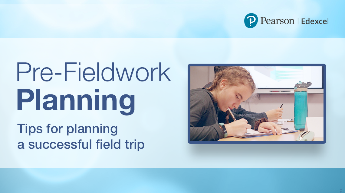 Pre-fieldwork planning