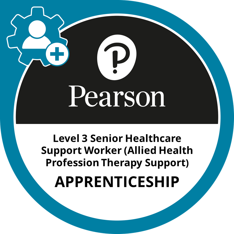 Senior Healthcare Support worker Allied Health Credly badge