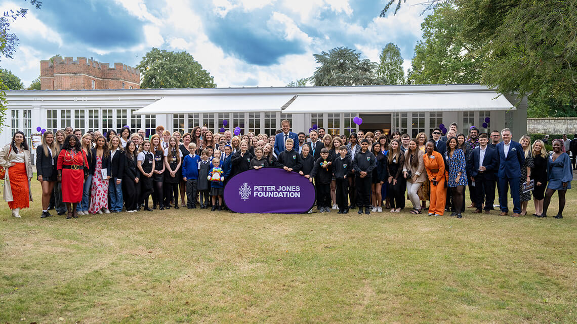 Peter Jones Foundation group photograph