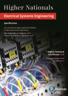 BTEC Higher Nationals in Electrical Systems Engineering: Specification