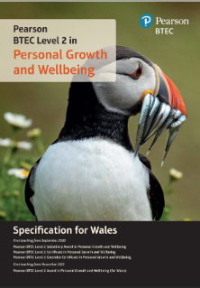 BTEC Personal Growth and Wellbeing Specification Level 2: Specification (Wales)