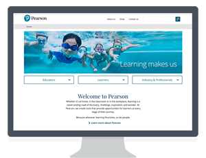New Pearson UK website