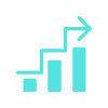 3 step graph arrow