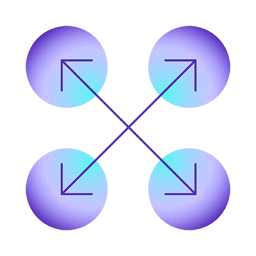 Inclusive connected circles