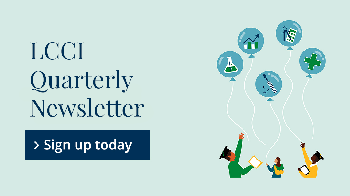 Sign up to the LCCI quarterly newsletter