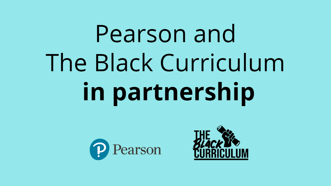 Pearson and The Black Curriculum in partnership