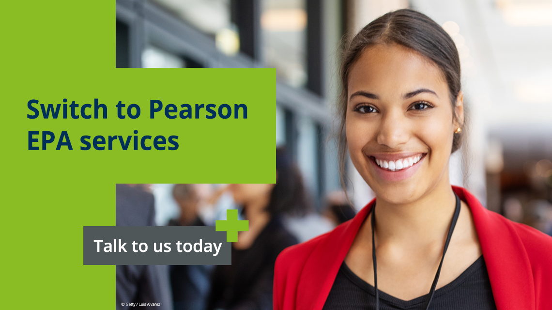 Switch to Pearson