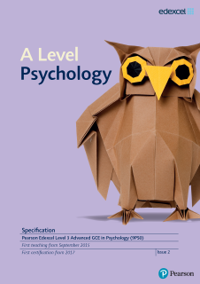 Link to Edexcel A level Psychology specification page