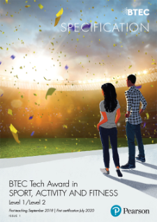 Tech Award in Sport, Activity and Fitness specification