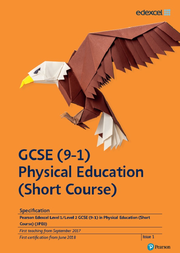 Link to Edexcel GCSE Physical Education (2016/2017) specification page