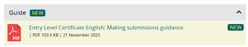 Image of the document referred to on the Pearson website.