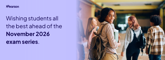 Wishing all students the best ahead of November exam series