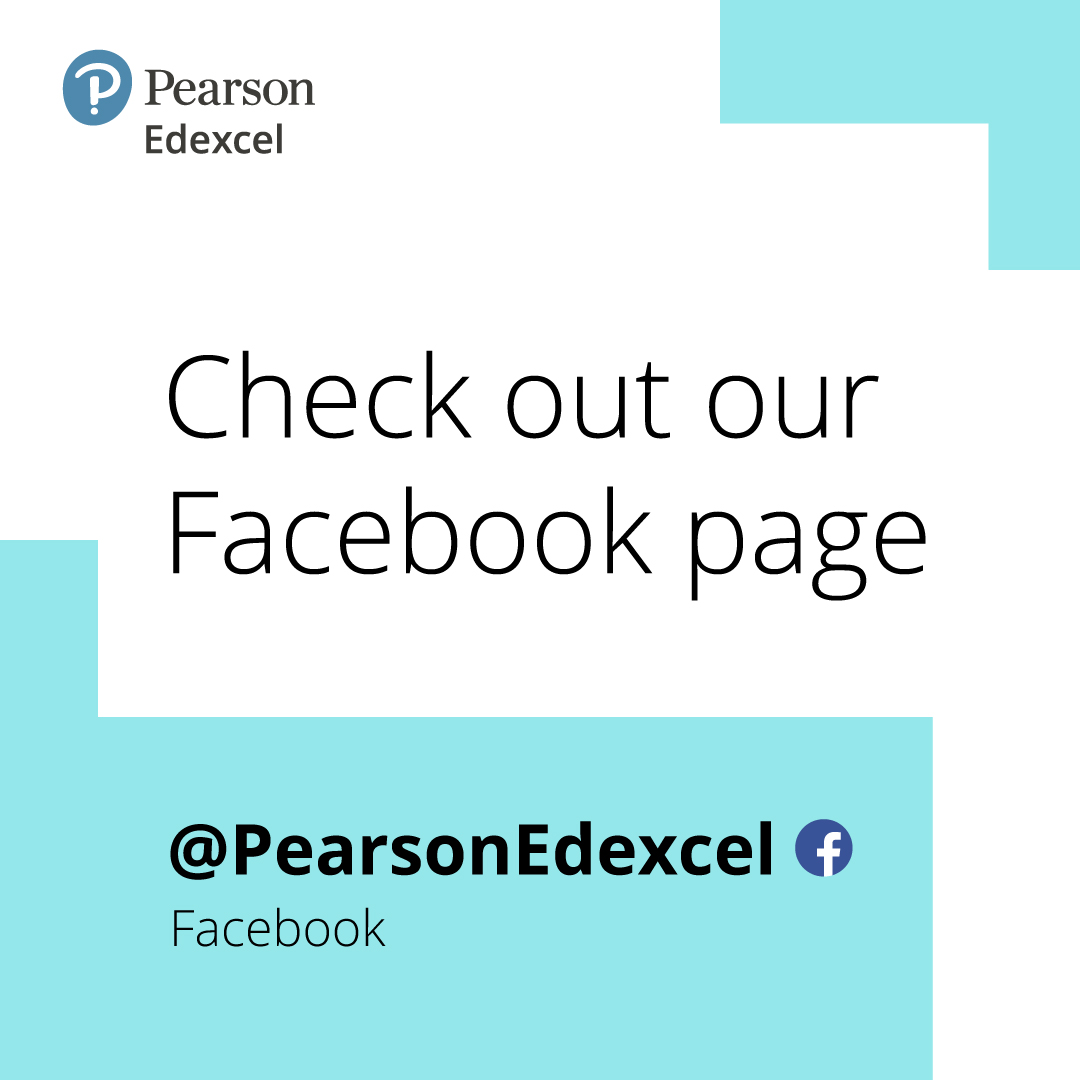 1598640972 Pearson Edexcel Facebook social assets for launch