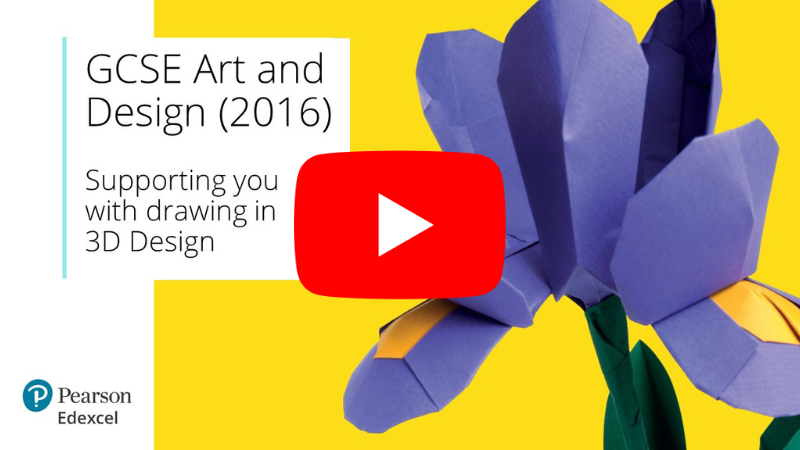 GCSE Art and Design - Drawing in 3D Design