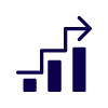 3 step graph arrow