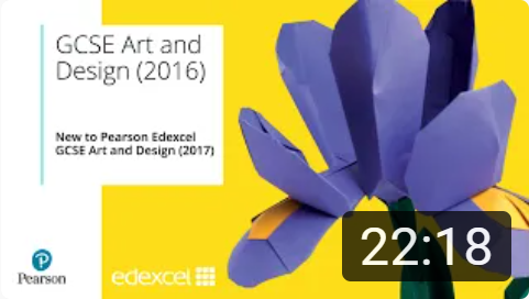 New to Pearson Edexcel GCSE Art and Design (2016)