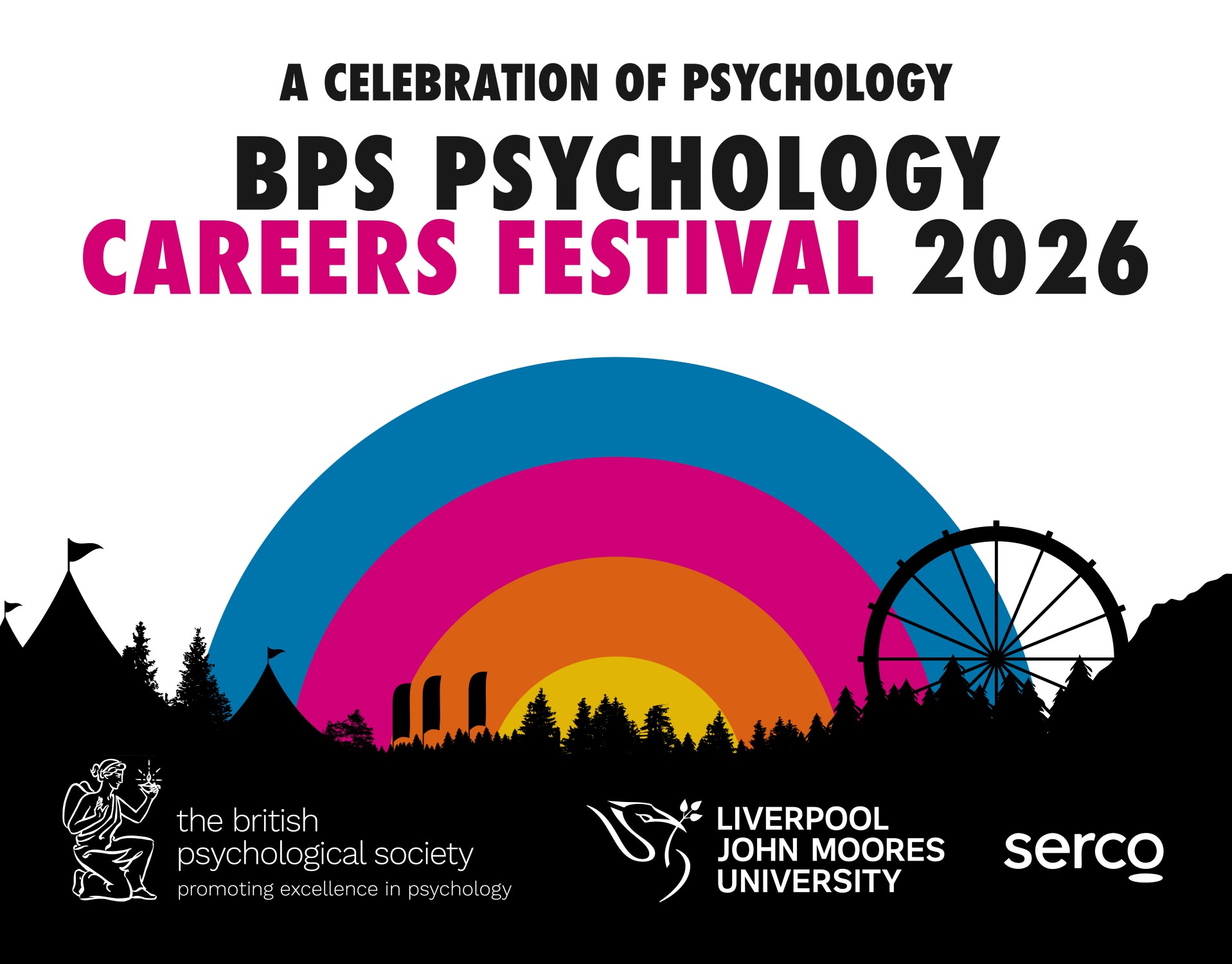 BPS Careers Festival poster - ready to explore your future in psychology?