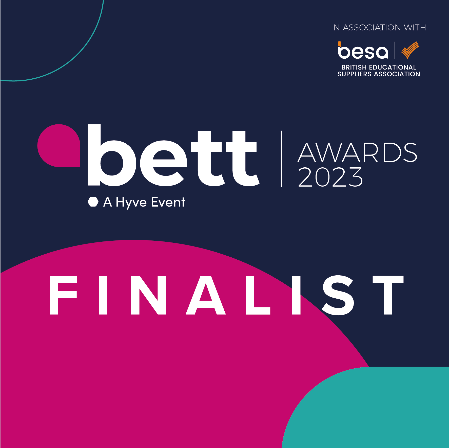 Bett Award 2023 finalist