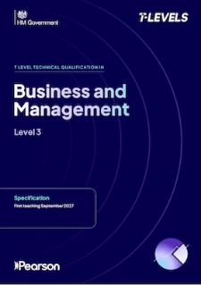 T Level Technical Qualification in Business and Management