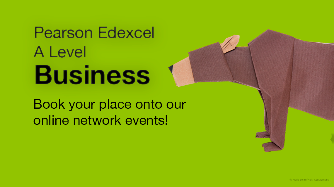 A Level Business Book your place onto our online network events!