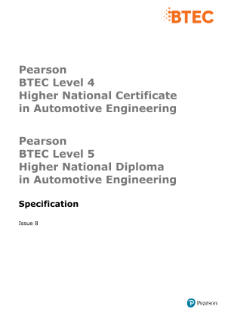 automotive engineering qualifications