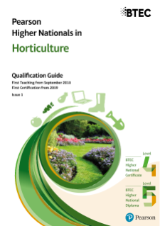 BTEC HN Horticulture Qualification Guide