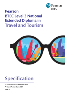 BTEC National Extended Diploma in Travel and Tourism: Specification